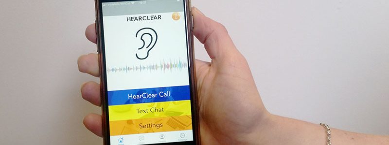 HearClear App on Phone